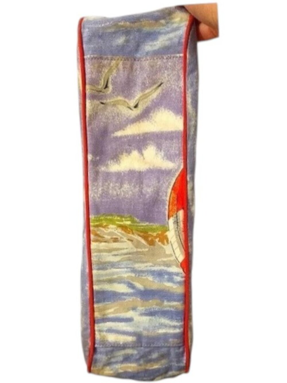 Roomy Nautical Sailing Regatta Canvas Tote - Picture 9 of 12